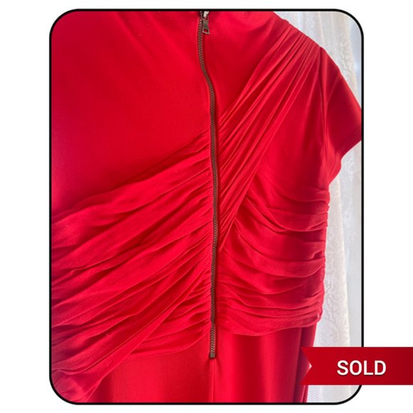 alice + olivia - Short Sleeve Goddess Dress - Picture 9 of 10